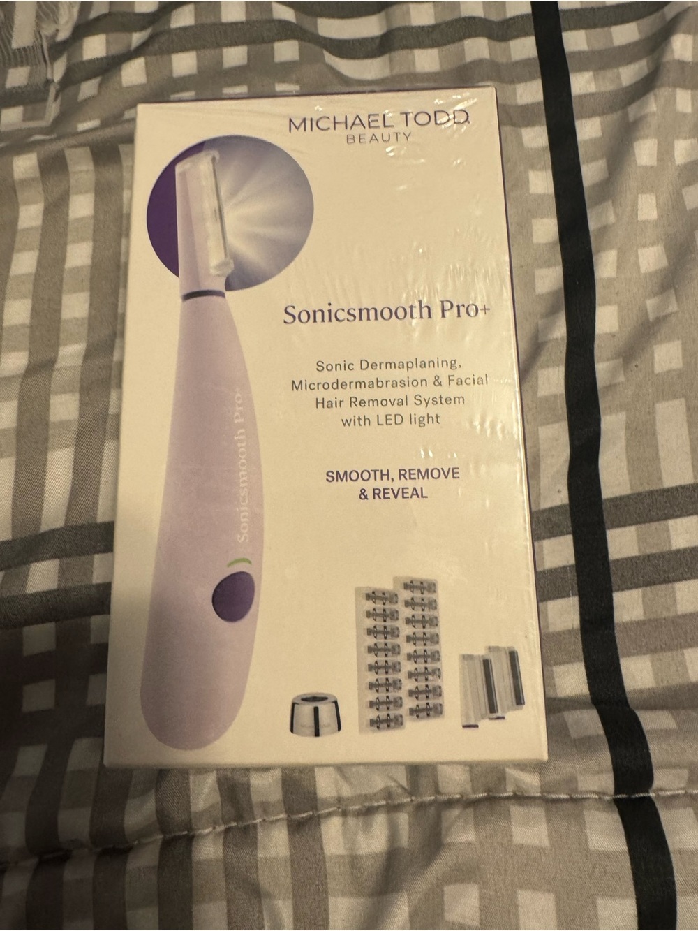 Michael Todd Beauty Sonicsmooth Pro+ Dermaplaning Microdermabrasion System NEW - Picture 12 of 14